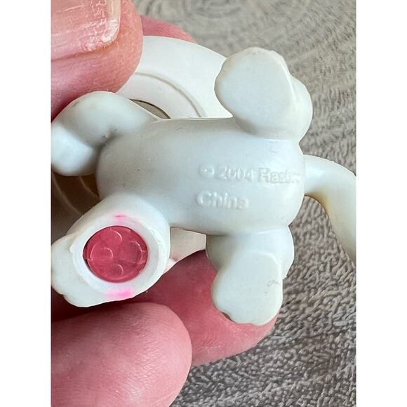 Littlest Petshop LPS Yellow and White Kitten Cat #52 2004 *Read - Picture 3 of 5